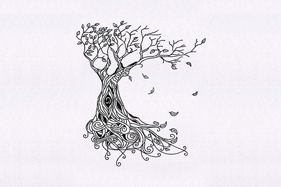 Intricate Tree Leave Design: A Holiday Review
