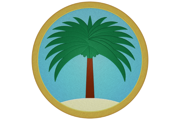 Palm Tree Landscape Embroidery Review