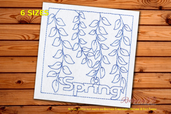 Review: Spring Leaves Design Bluework for Gifts