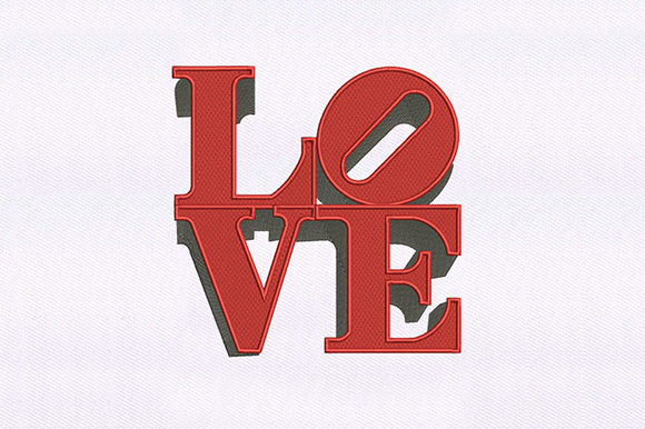 Reviewing Love Text for Holiday Embroidery