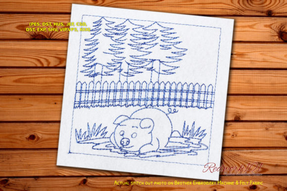 Sad Pig Redwork: A Boutique Sweatshirt Review